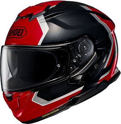 Shoei GT-Air 3 Realm, Integralhelm - Rot/Schwarz/Weiß - XXL von Shoei