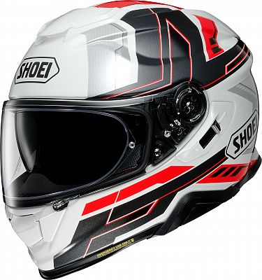 Shoei GT-Air II Aperture, Integralhelm - Weiß/Schwarz/Rot - S von Shoei