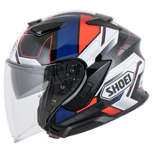Shoei J-Cruise 3 Whizzy TC-10 Jethelm Schwarz Blau Weiss Rot Shoei J-Cruise 3 Whizzy TC-10 Jethelm Schwarz Blau Weiss Rot von Shoei