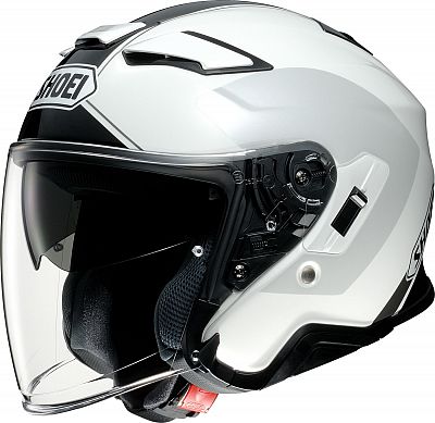 Shoei J-Cruise II Adagio, Jethelm - Weiß/Schwarz - S von Shoei