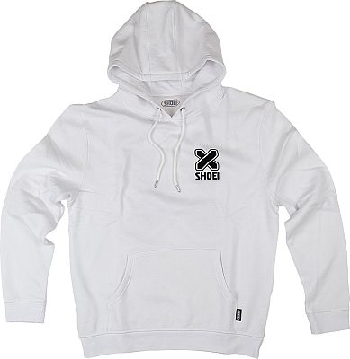 Shoei Logo X, Kapuzenpullover Unisex - Weiß/Schwarz - L von Shoei