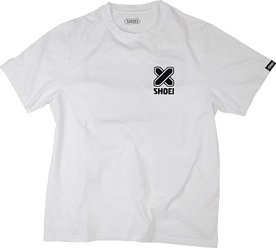 Shoei Logo X, T-Shirt Unisex - Weiß/Schwarz - L von Shoei