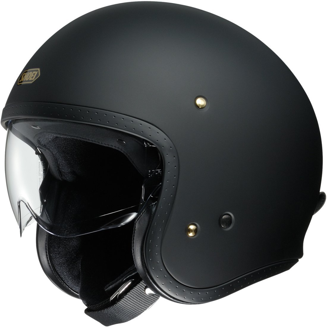 Shoei Motorradhelm J.O Jethelm matt schwarz Gr.S Shoei Motorradhelm J.O Jethelm matt schwarz Gr.S von Shoei