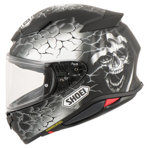 Shoei NXR 2 Gleam TC-5 Integralhelm Matt Weiss Schwarz Anthrazit von Shoei