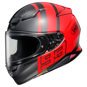 Shoei NXR 2 MM93 Collection Track TC-1 Integralhelm Schwarz Rot Shoei NXR 2 MM93 Collection Track TC-1 Integralhelm Schwarz Rot von Shoei