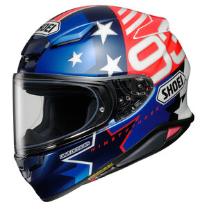 Shoei NXR 2 Marquez American Sp Tc-10 Integralhelm Blau Rot Weiss von Shoei
