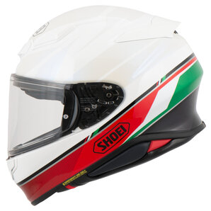 Shoei NXR 2 Nocturne TC-4 Integralhelm Weiss Rot Grün von Shoei