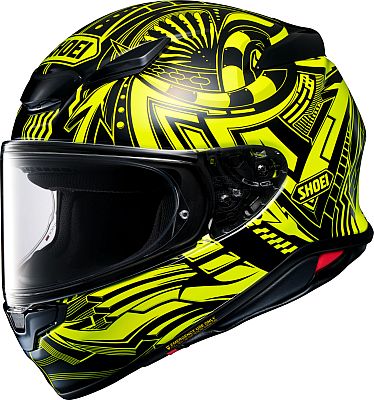 Shoei NXR2 Beaut, Integralhelm - Neon-Gelb/Weiß/Schwarz - M von Shoei
