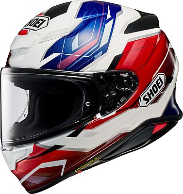 Shoei NXR2 Capriccio, Integralhelm - Weiß/Schwarz/Blau/Rot - XXL von Shoei