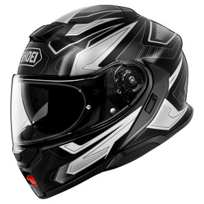 Shoei Neotec 3 Anthem TC-5 Klapphelm Schwarz Weiss Grau Shoei Neotec 3 Anthem TC-5 Klapphelm Schwarz Weiss Grau von Shoei
