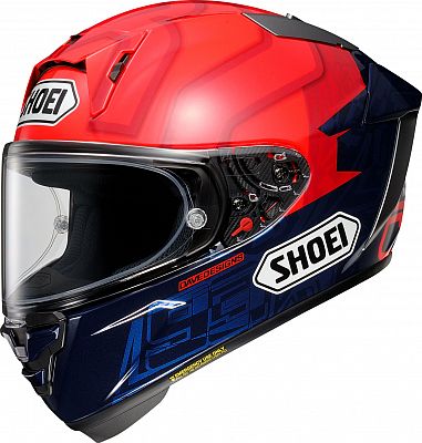 Shoei X-SPR Pro Marquez 7, Integralhelm - Rot/Dunkelblau/Schwarz - M von Shoei