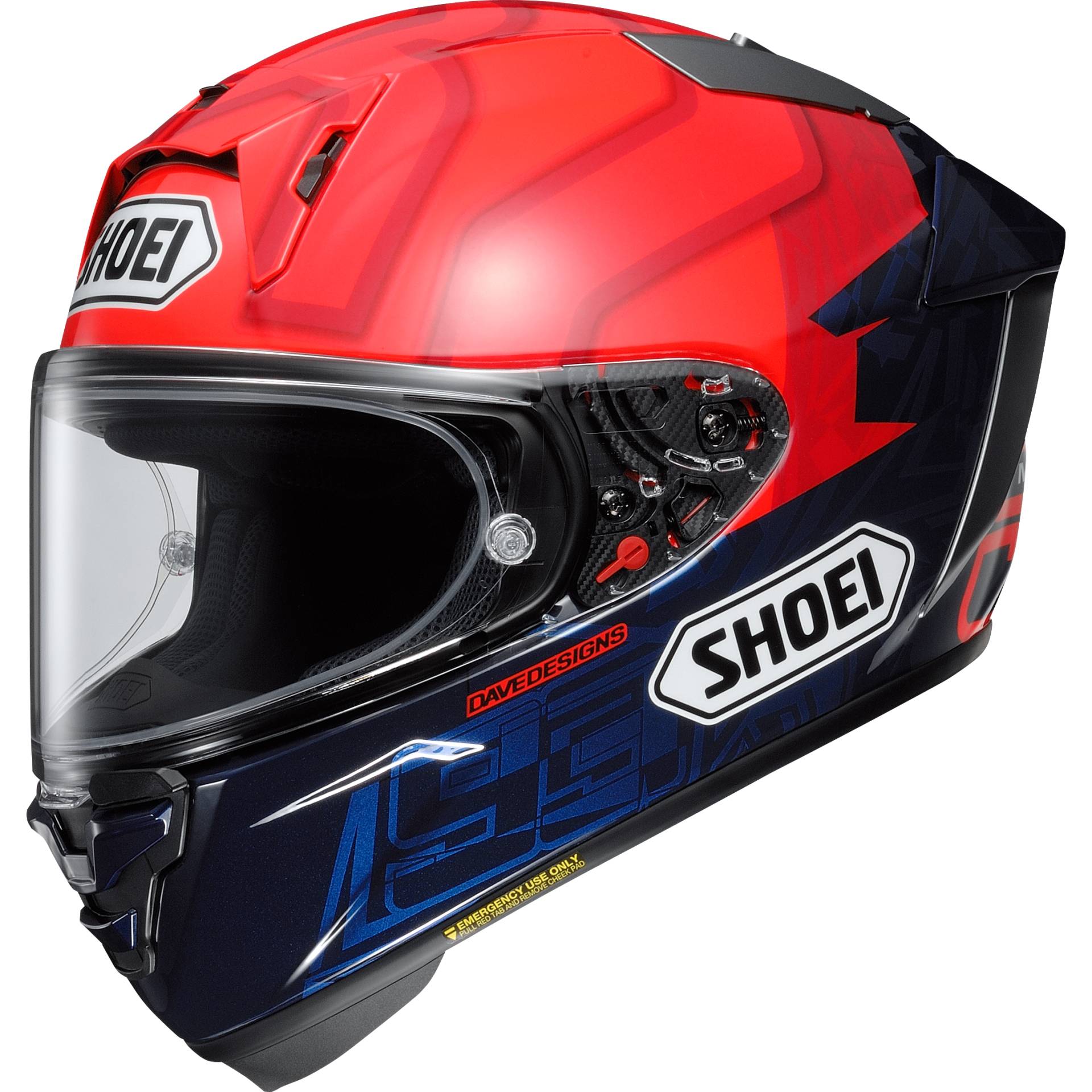 Shoei X-SPR Pro Marquez 7 TC-1 XXL von Shoei