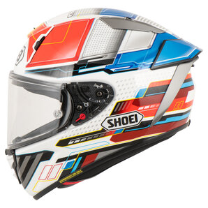 X-SPR Pro Proxy TC-10 Integralhelm Weiss Rot Blau Gelb Anthrazit Shoei X-SPR Pro Proxy TC-10 Integralhelm Weiss Rot Blau Gelb Anthrazit Shoei von Shoei