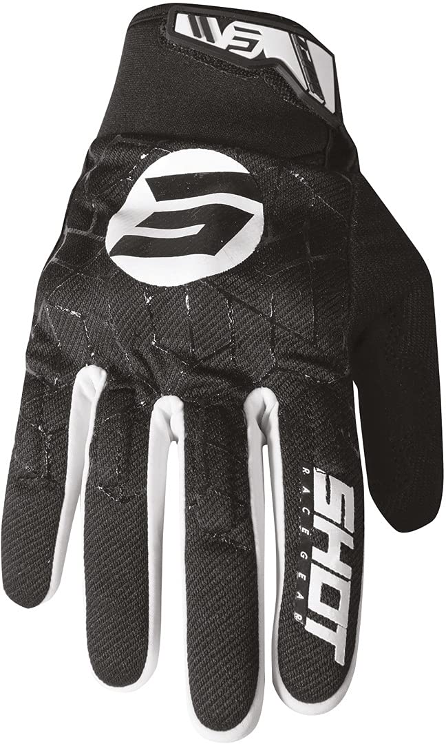 Shot Drift Spider Motocross Handschuhe, schwarz/weiß, 9 Shot Drift Spider Motocross Handschuhe, schwarz/weiß, 9 von Shot Race Gear