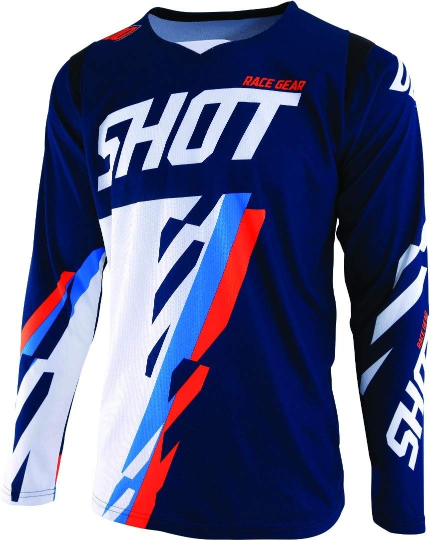 Shot Contact Score, blau/neon orange, Größe XL von Shot