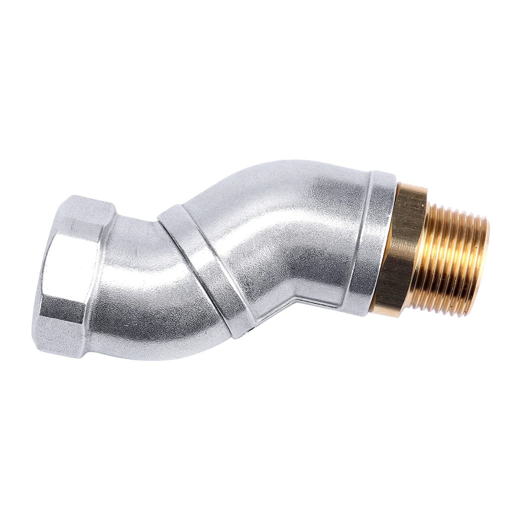 Shovelmty 3/4 Kraftstoffschlauch Swivel 360 Drehbarer Anschluss für Kraftstoffdüse Multi Plane Fuel Plane Swivel Shovelmty 3/4 Kraftstoffschlauch Swivel 360 Drehbarer Anschluss für Kraftstoffdüse Multi Plane Fuel Plane Swivel von Shovelmty