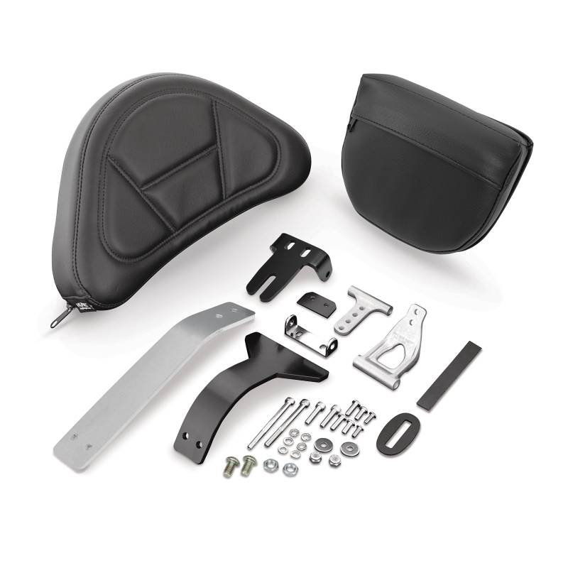 Show Chrom 52-797A Motorrad Smart Mount abnehmbare Rückenlehne für Honda Goldwing GL1800 2001-17, stufenlos verstellbar von Show Chrome Accessories