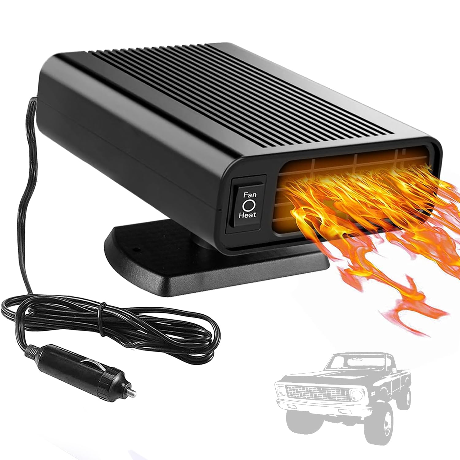 Showvigor Auto-Heizung, 12 V, tragbar, für Autofenster, Auto-Windschutzscheiben-Demister, Auto-Heizungen, Geschenk für Weihnachten Showvigor Auto-Heizung, 12 V, tragbar, für Autofenster, Auto-Windschutzscheiben-Demister, Auto-Heizungen, Geschenk für Weihnachten von Showvigor