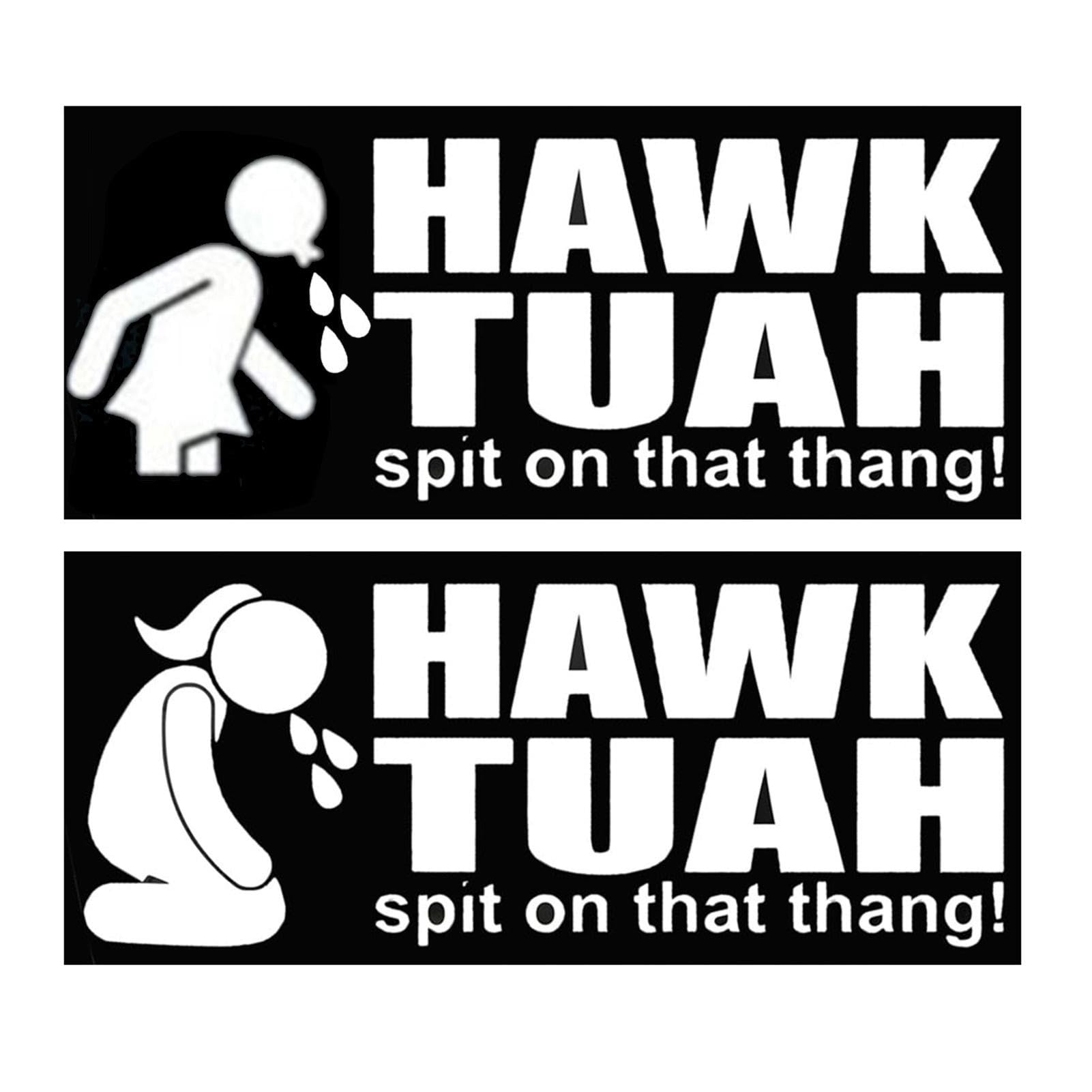 Hawks Tuah Spit That Thang Aufkleber, Hawks Tuah Aufkleber, 2024 Parodie-Aufkleber Laptop-Auto-Stoßstangenaufkleber, Lustige Autoaufkleber, Urkomische Parodie-Aufkleber Für Autos, Laptops Hawks Tuah Spit That Thang Aufkleber, Hawks Tuah Aufkleber, 2024 Parodie-Aufkleber Laptop-Auto-Stoßstangenaufkleber, Lustige Autoaufkleber, Urkomische Parodie-Aufkleber Für Autos, Laptops von Shuangliao