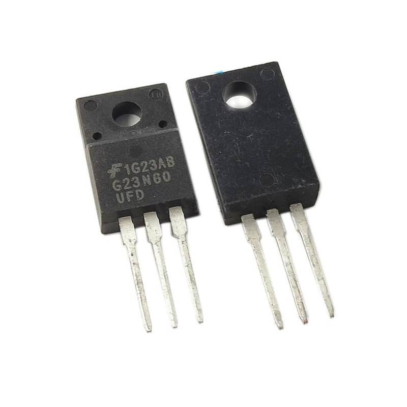 10 Stück/Los SGP23N60UFD G23N60UFD oder SGS23N60UFD oder SGS23N60UF G23N60UF G23N60UF G23N60 TO-220 23A 600V Power IGBT von Shunfaifuda