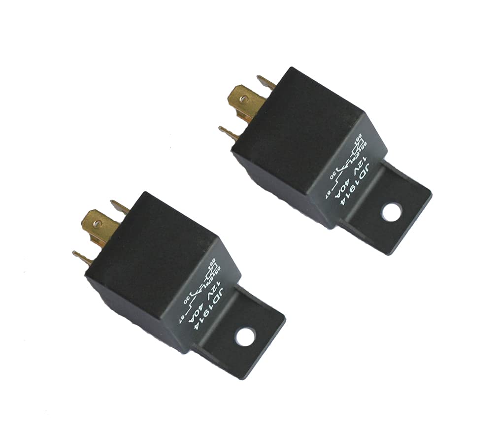 2pcs Relais 12V 30A 5 polig Arbeitsstromrelais Trennrelais Schliesser Arbeitsrelais von ShuoHui