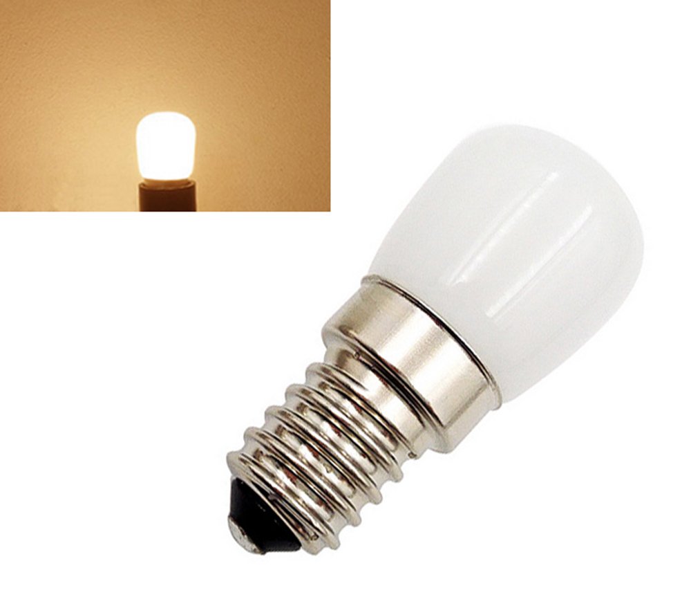 2x 230V 1,5W E14 mini LED Ersatzlampe für Nähmaschine Kühlschrank Lampe Birne Licht von ShuoHui