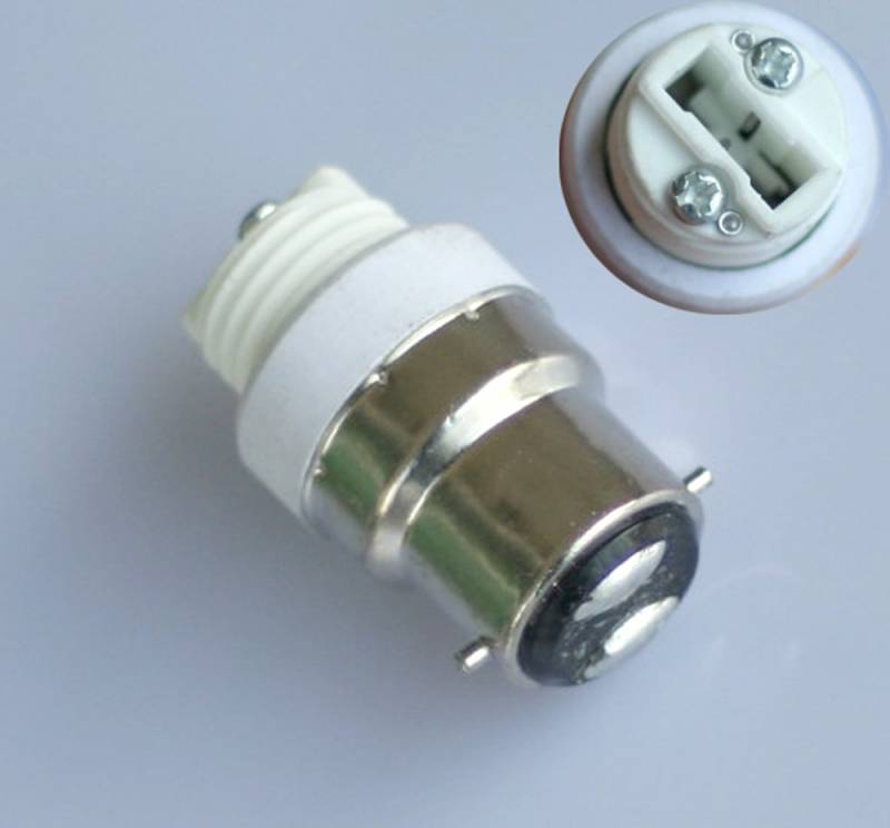 2x Bajonett B22 auf G9 Sich Halogen Oder LED Glühbirne Adapter Lampe Buchse von ShuoHui