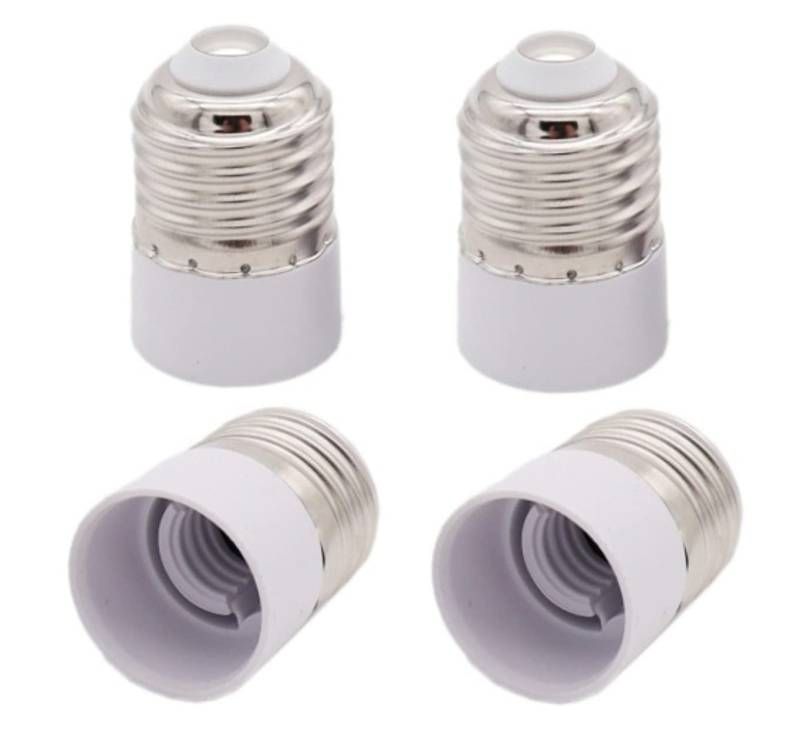 4x E27 auf E14 Lampensockel Adapter LED Lampen Fassung Sockel Adapter E27-E14 von ShuoHui