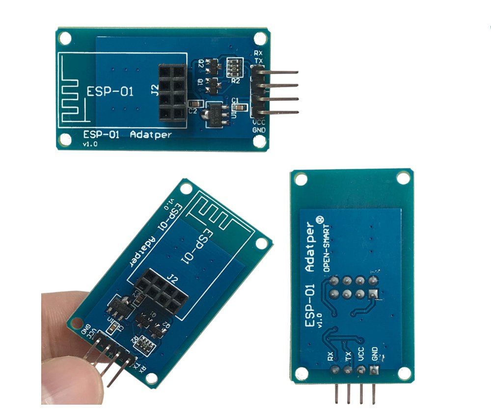 3pcs ESP-01 Adapter Breakout Board mit Spannungswandler 3.3V 5V Arduino Uno Raspberry von ShuoHui