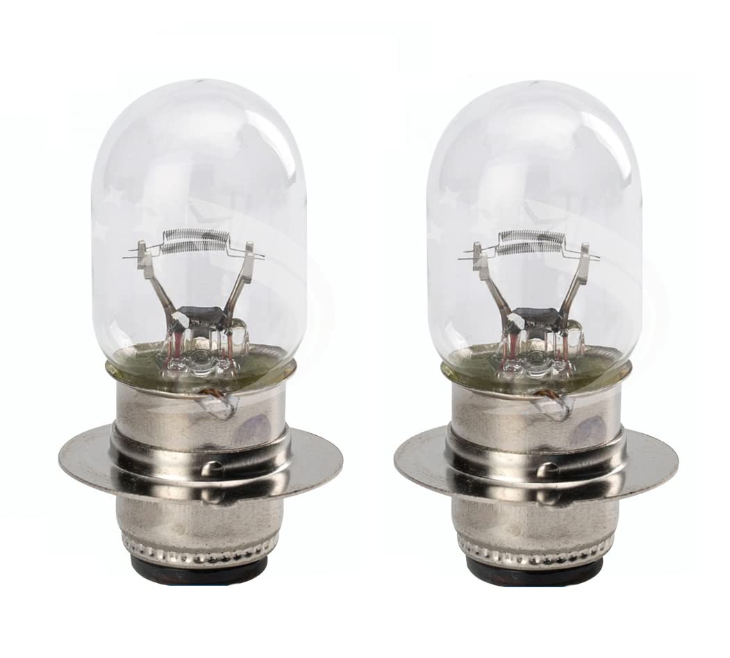 ShuoHui P15D-25-1 25/25w 2J Motorrad weiß Halogen Scheinwerfer Birne 12v Motorrad/Rollerlampe P15D PX15d T19 2 Stück ShuoHui P15D-25-1 25/25w 2J Motorrad weiß Halogen Scheinwerfer Birne 12v Motorrad/Rollerlampe P15D PX15d T19 2 Stück von ShuoHui