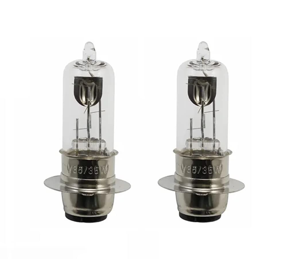 ShuoHui P15D-25-1 35/35w Motorrad weiß Halogen Scheinwerfer Birne 12v Motorrad/Rollerlampe P15D 2 Stück ShuoHui P15D-25-1 35/35w Motorrad weiß Halogen Scheinwerfer Birne 12v Motorrad/Rollerlampe P15D 2 Stück von ShuoHui