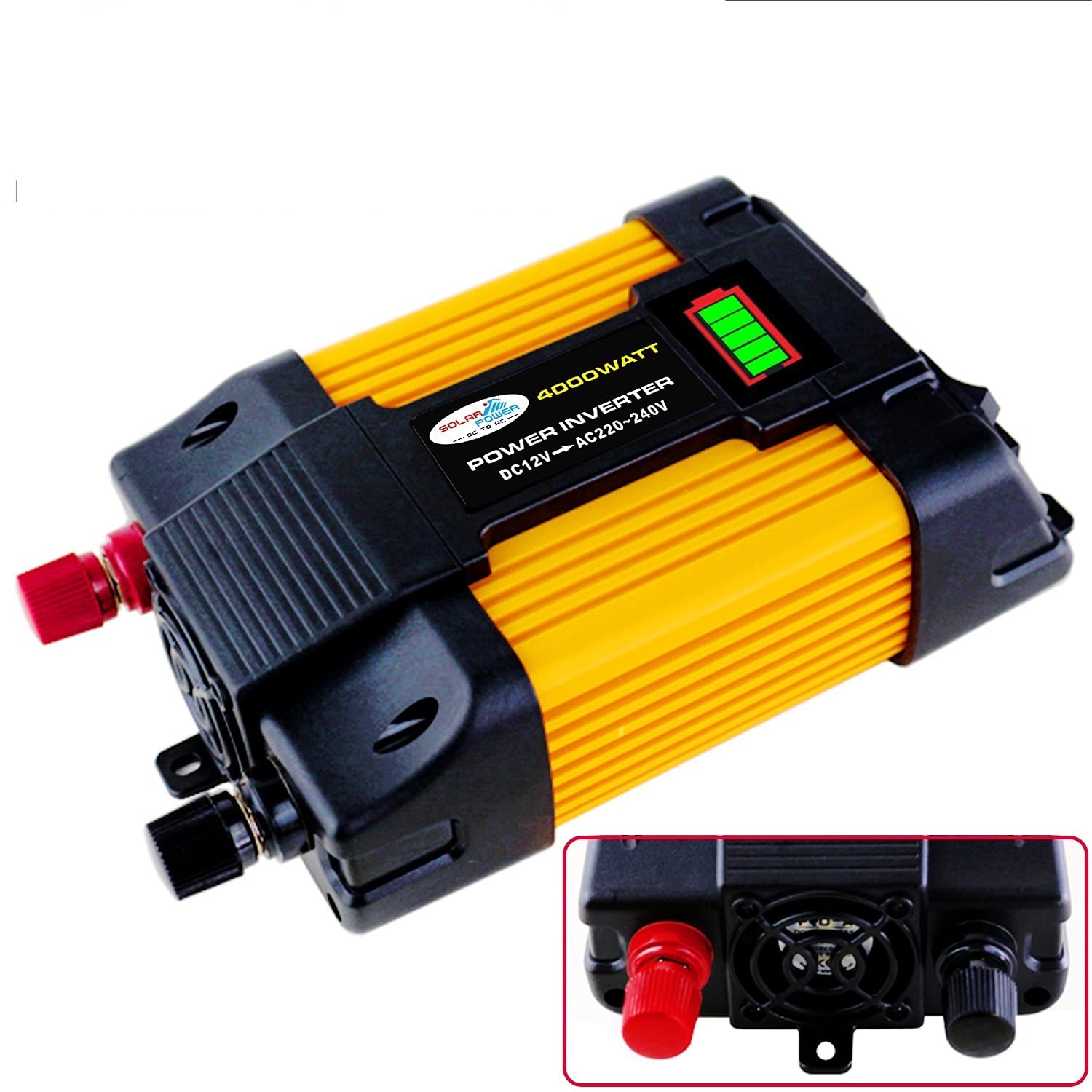 Wechselrichter Auto,Wechselrichter für Fahrzeuge 1. 2V220V / 110V300W500. W Car Conversion Inverter-Anzeige Dual USB.(DC12V-AC110V 500W) von Shupiquant