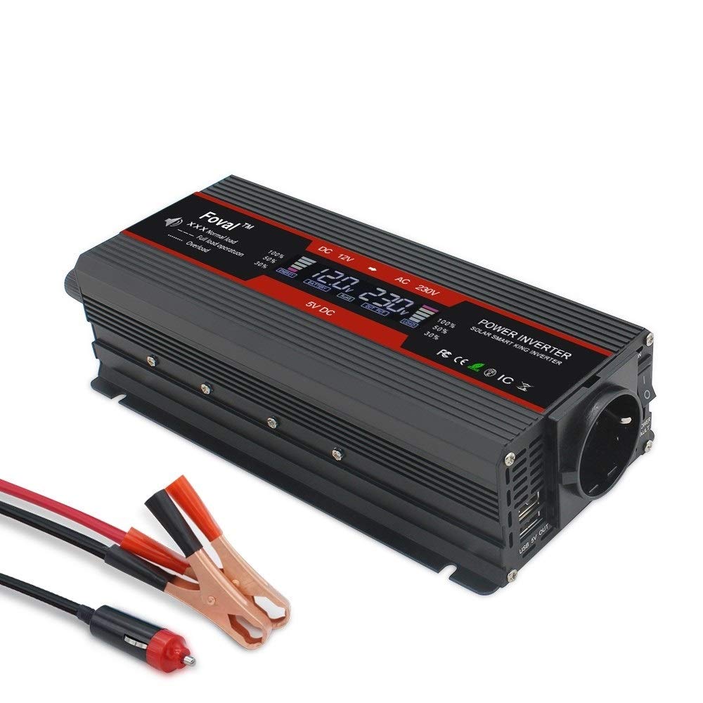Wechselrichter Auto,Wechselrichter für Fahrzeuge Bildschirm 6000W Power Inverter Spannungswandler Transformator DC 12V bis 220V AC Solar 2 USB-Auto-Transformator Convert Wechselrichter Auto,Wechselrichter für Fahrzeuge Bildschirm 6000W Power Inverter Spannungswandler Transformator DC 12V bis 220V AC Solar 2 USB-Auto-Transformator Convert von Shupiquant