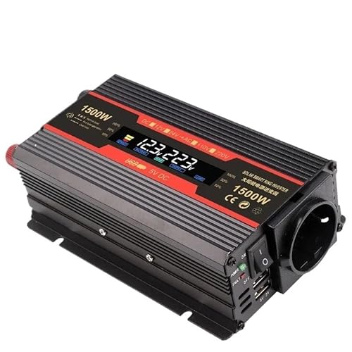Wechselrichter Auto,Wechselrichter für Fahrzeuge Reine Sinus-Wechselrichter 12V bis 220V 2000W 2600W DC zu AC Spannungswandler 12 220 Mini-Auto Power(12V 2600W 220V) von Shupiquant