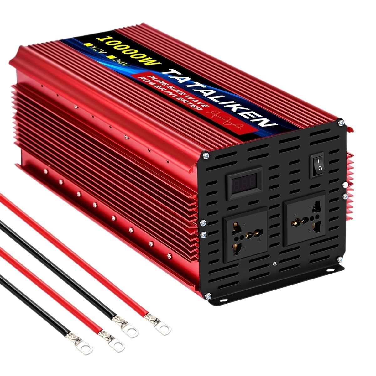 Wechselrichter Auto,Wechselrichter für Fahrzeuge Reiner Sinus-Wechselrichter 1000-10000W 50/60HZ Stromrichter Solar Auto Transformator Mit Led-anzeige DC12V/24V Zu AC 220V Spannung(10000W,12V_220V_UNI Wechselrichter Auto,Wechselrichter für Fahrzeuge Reiner Sinus-Wechselrichter 1000-10000W 50/60HZ Stromrichter Solar Auto Transformator Mit Led-anzeige DC12V/24V Zu AC 220V Spannung(10000W,12V_220V_UNI von Shupiquant