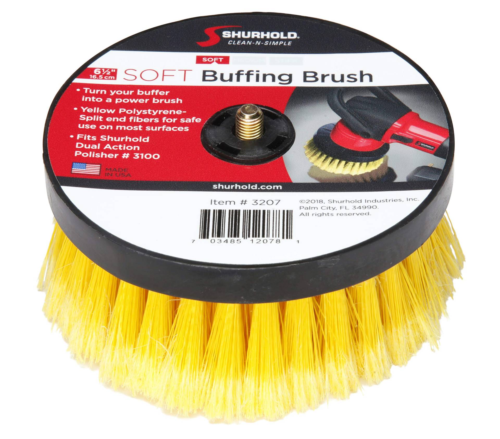 Shurhold 16,5 cm weiche Bürste f/Dual-Action-Polierer Shurhold 16,5 cm weiche Bürste f/Dual-Action-Polierer von Shurhold