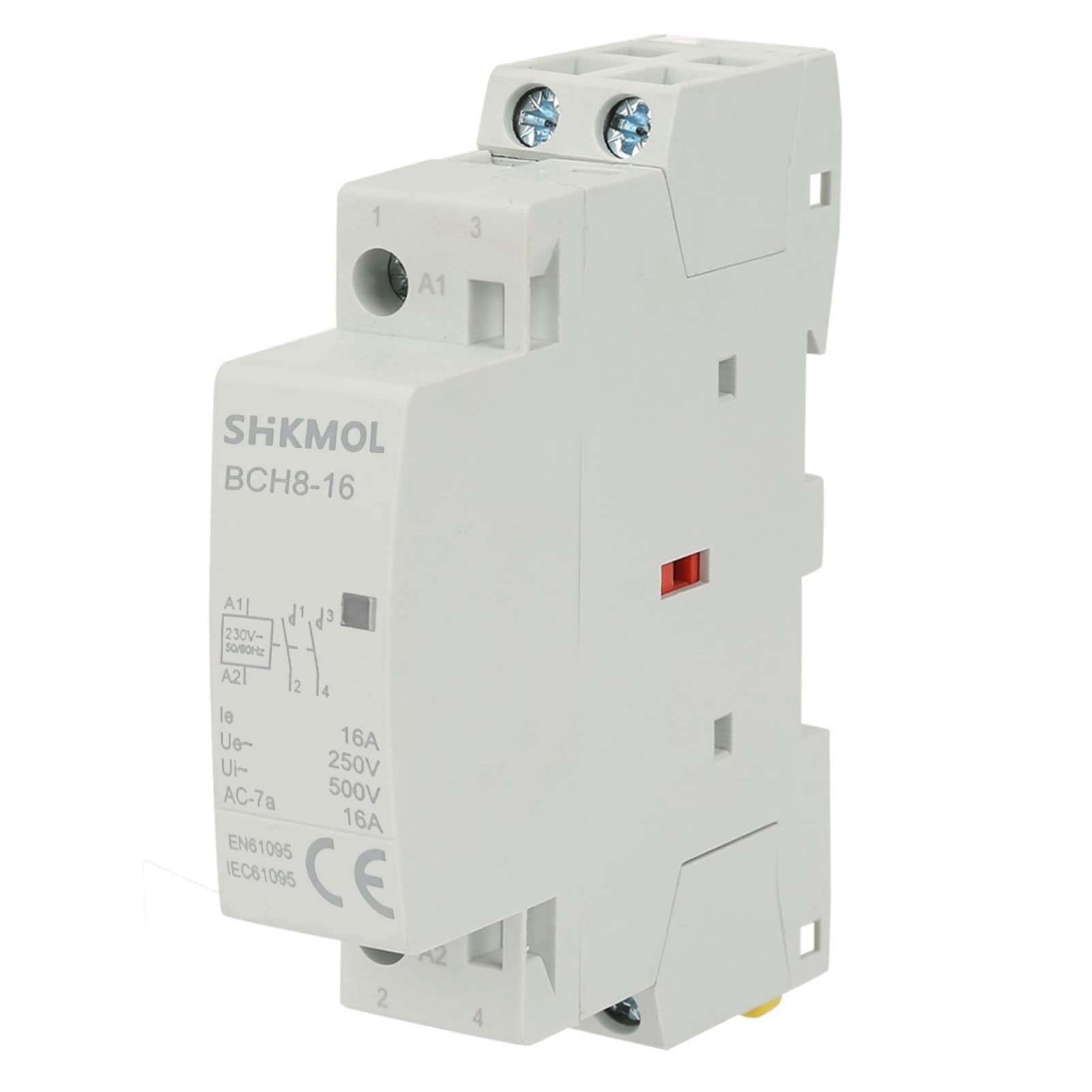 SiRyder Haushalts-Wechselstromschütz,Relais 230V 2P 16A Wechselstromschütz auf DIN-Schiene 2NO 50/60 Hz AC Schütze für den Hausgebrauch Normalerweise Offen 220V 2-Polig SiRyder Haushalts-Wechselstromschütz,Relais 230V 2P 16A Wechselstromschütz auf DIN-Schiene 2NO 50/60 Hz AC Schütze für den Hausgebrauch Normalerweise Offen 220V 2-Polig von SiRyder