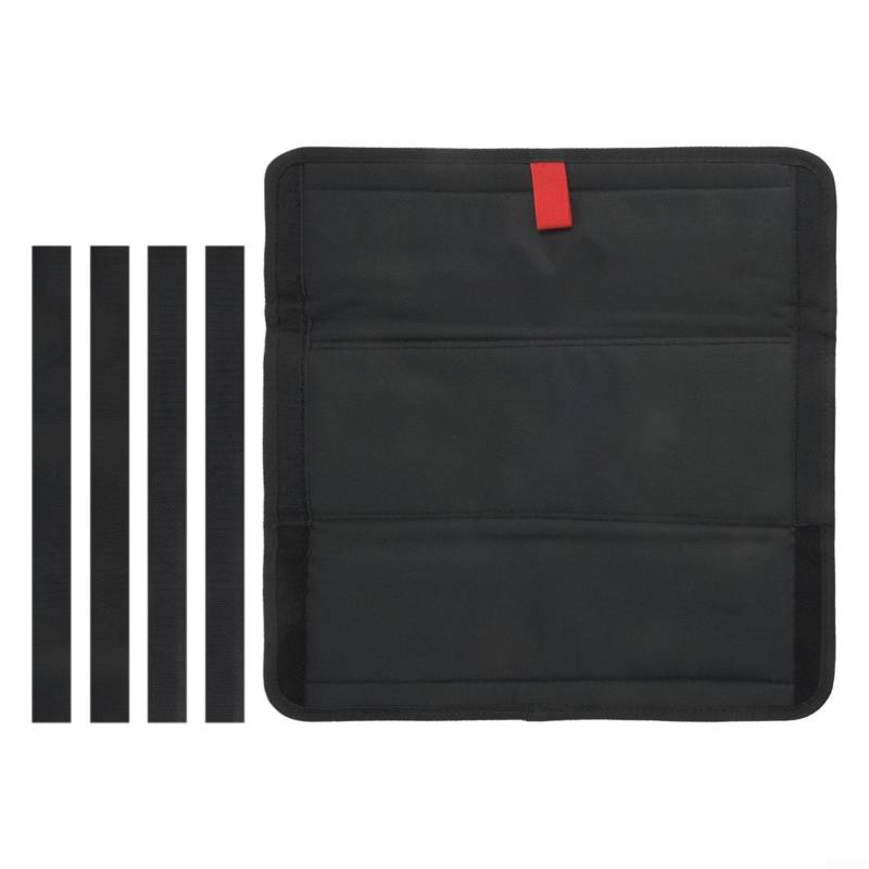 Faltbarer Sonnenschutz für Wohnmobil, 4-lagig, wasserdicht, Dachkühlung, Aluminiumfolie, reflektierende Verdunkelung, 41,6 x 41,6 cm von SiSinkal