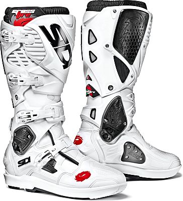 Sidi Crossfire 3 SRS, Stiefel - Weiß - 46 EU von Sidi