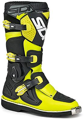 Sidi Flame, Stiefel Kinder - Schwarz/Neon-Gelb - 31 EU von Sidi