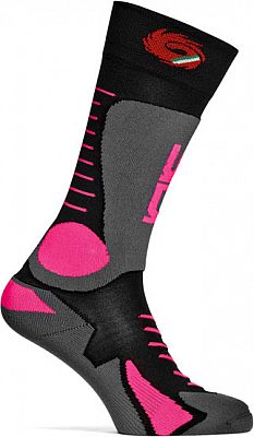 Sidi Tony, Socken - Grau/Neon-Pink - 40-43 von Sidi