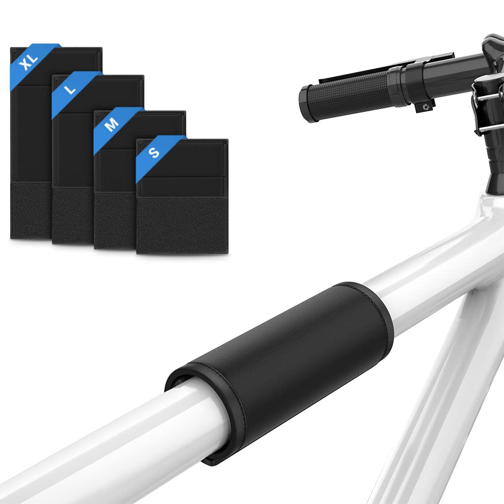 Siegvoll Fahrrad Rahmenschutz mit 4 verschiedenen Größen Transportschutz für Thule Fahrradträger Schutz für Carbonrahmen Fahrrad Zubehör Befestigung Schutz vor Kratzern von Siegvoll