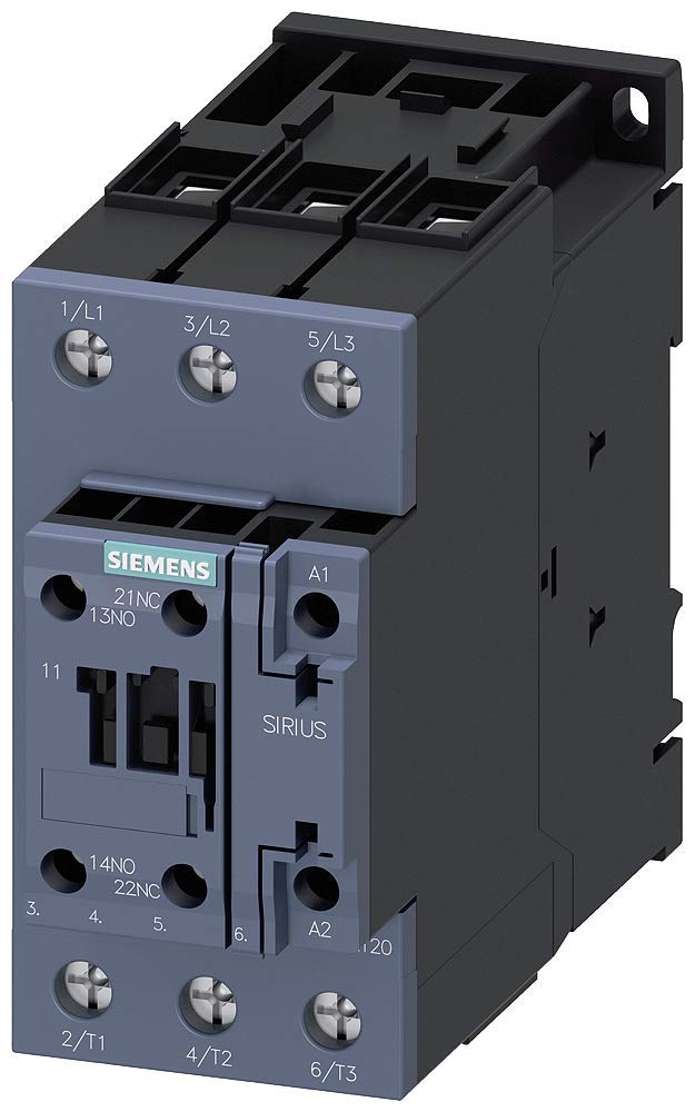 Siemens 3RT2036-1AP00 Schütz 3 Schließer 22 kW 230 V/AC 50 A mit Hilfskontakt 1 St. von SIEMENS