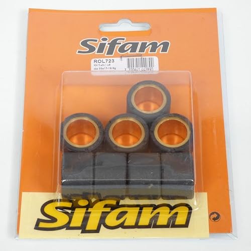Sifam Variomatikrolle für Piaggio 500 MP3 Roller 2008-2017 25x17 18.6Grs Neuware von Sifam