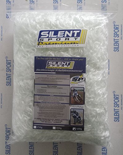 Silent Sport Premium™ Auspuffwolle 400 Gramm für 4-Takt Anwendungen von Silent Sport Premium