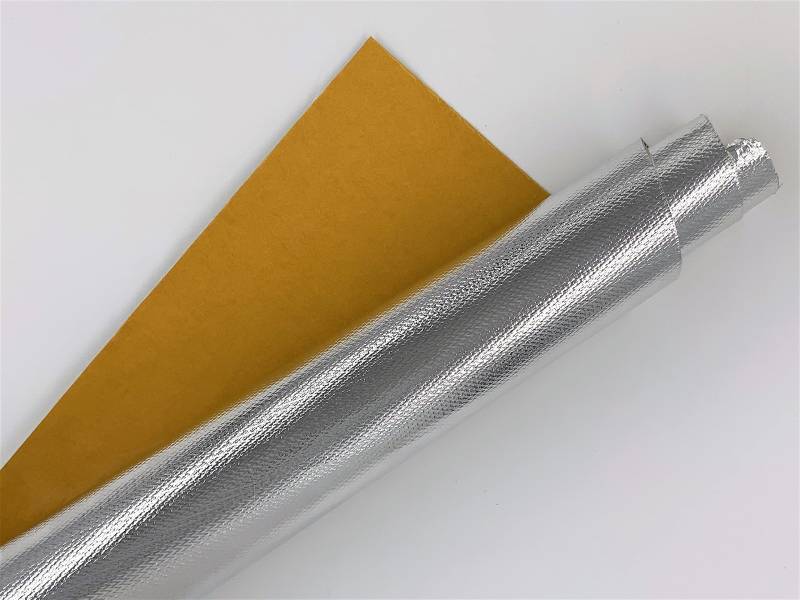 Silent Sport™ Hitzeschutzfolie selbstklebend/Hitzeschild/Heat Reflecting Foil 50x50cm von Silent Sport Premium