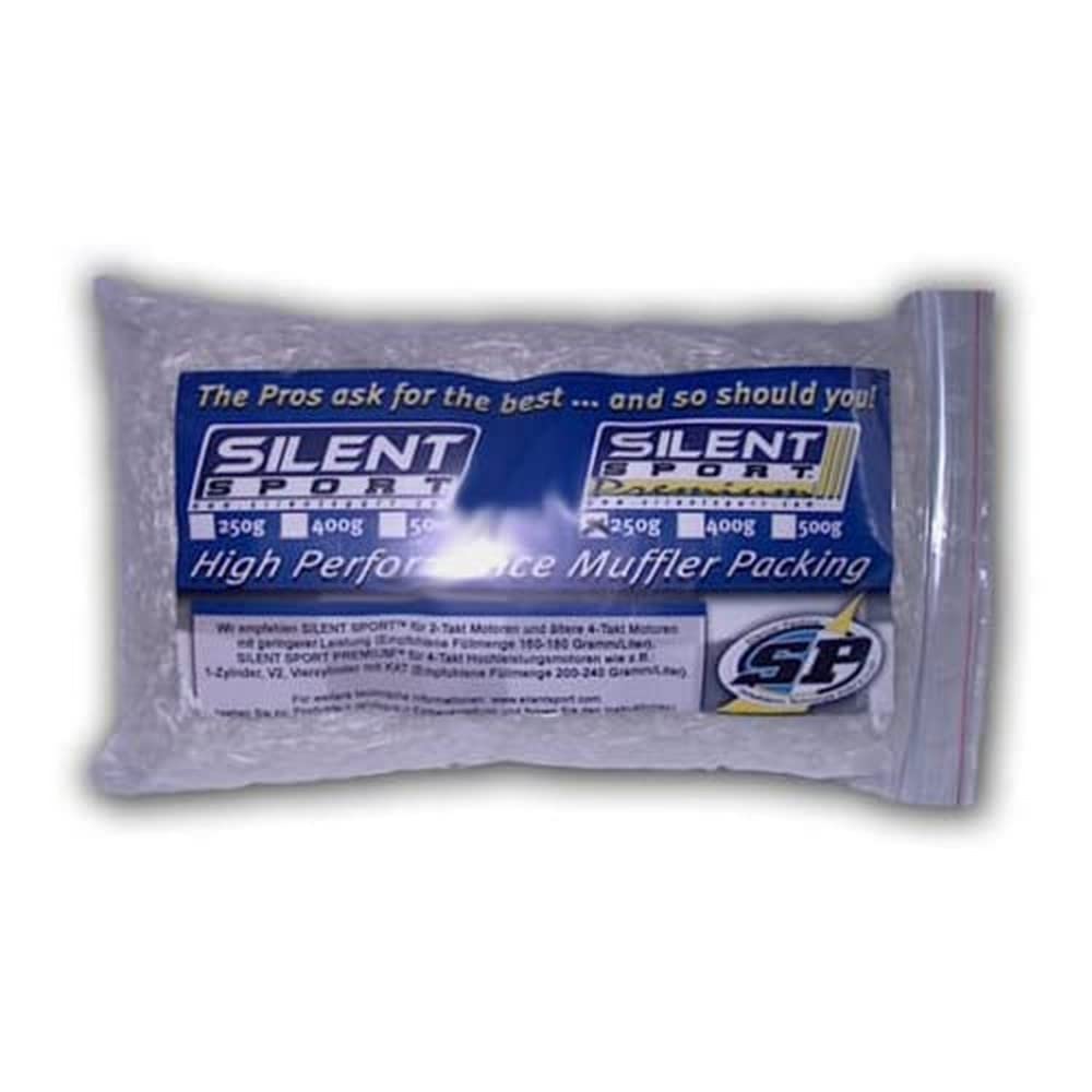 Silent Sport Premium™ Auspuffwolle 250 Gramm für 4-Takt Anwendungen von Silent Sport Premium