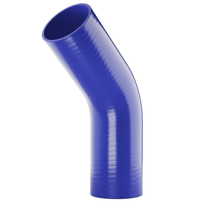 45 Grad Silikonbogen 45° ID 80mm Silikonschlauch Bogen Silikon Schlauch BLAU von rusepin