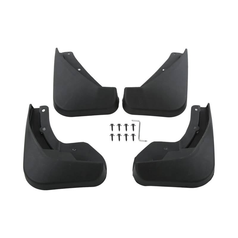 SilkRoadSupply Auto -Kotflügel Splash Guards Heavy Duty Lloids vorderen schwarzem Abs Material 4pcs Set Ersatz für XC40 2018 2021 von SilkRoadSupply