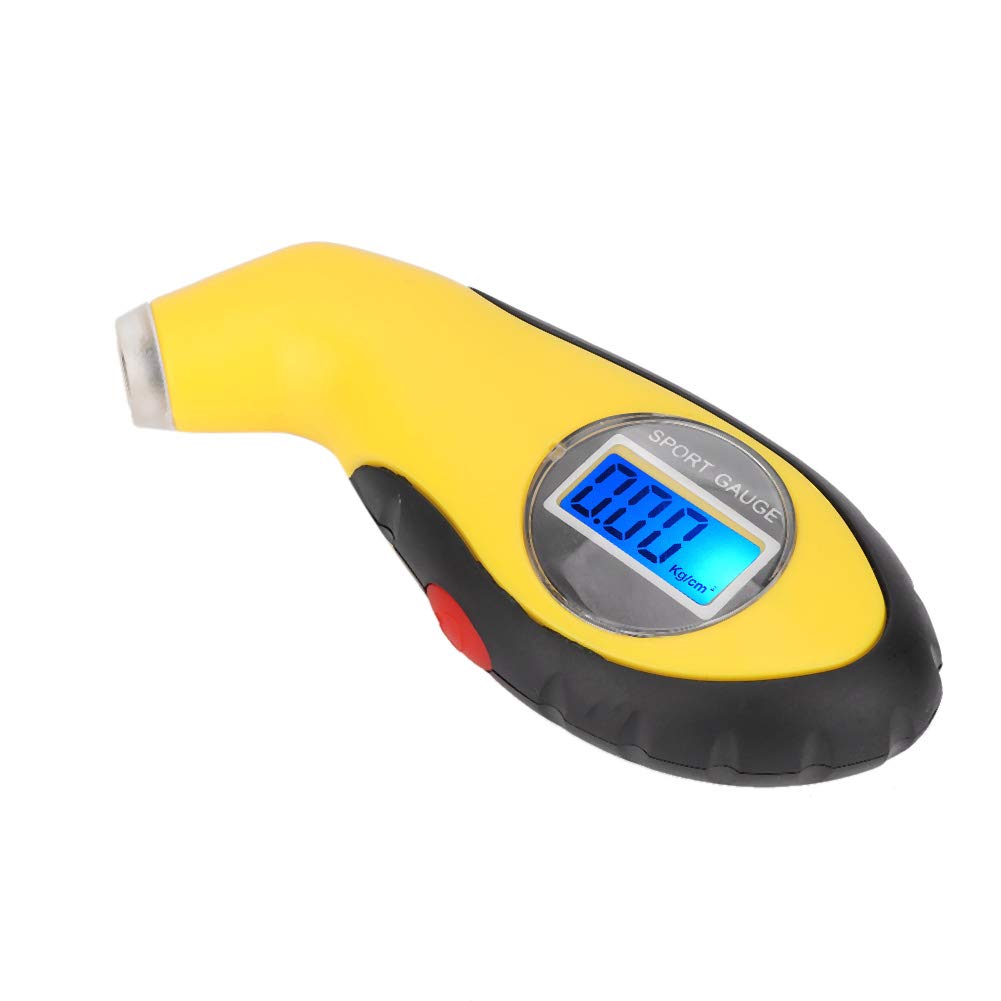 SilkRoadSupply Hochgenauige Auto Reifendruckmesser LCD -Anzeige Bildschirm Elektronischer digitaler Sensor mit Vier Messeinheiten für universelle Verwendung gelb Schwarze SilkRoadSupply Hochgenauige Auto Reifendruckmesser LCD -Anzeige Bildschirm Elektronischer digitaler Sensor mit Vier Messeinheiten für universelle Verwendung gelb Schwarze von SilkRoadSupply